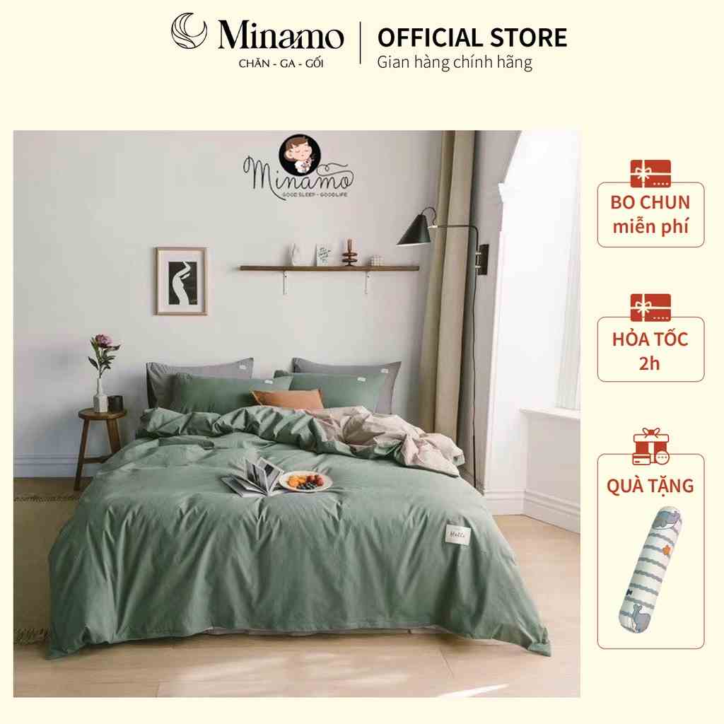 Bộ Ga Giường Cotton Tici Đũi Minamo B02 Nhiều Mẫu, Chất Liệu Dày Dặn, Mềm Mịn, Siêu Bền Màu, Không Bai Xù