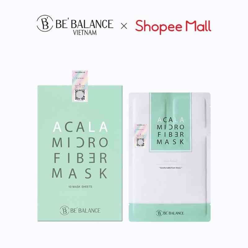 Mặt nạ BEBALANCE Acala Micro Fiber Mask (1 hộp/10 miếng)