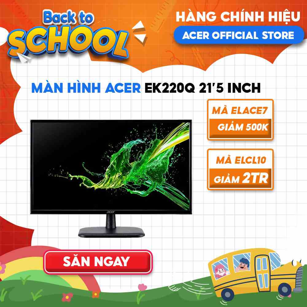 [Mã ELCL7 giảm 7% đơn 300K] Màn Hình Acer EK220QA 21.5