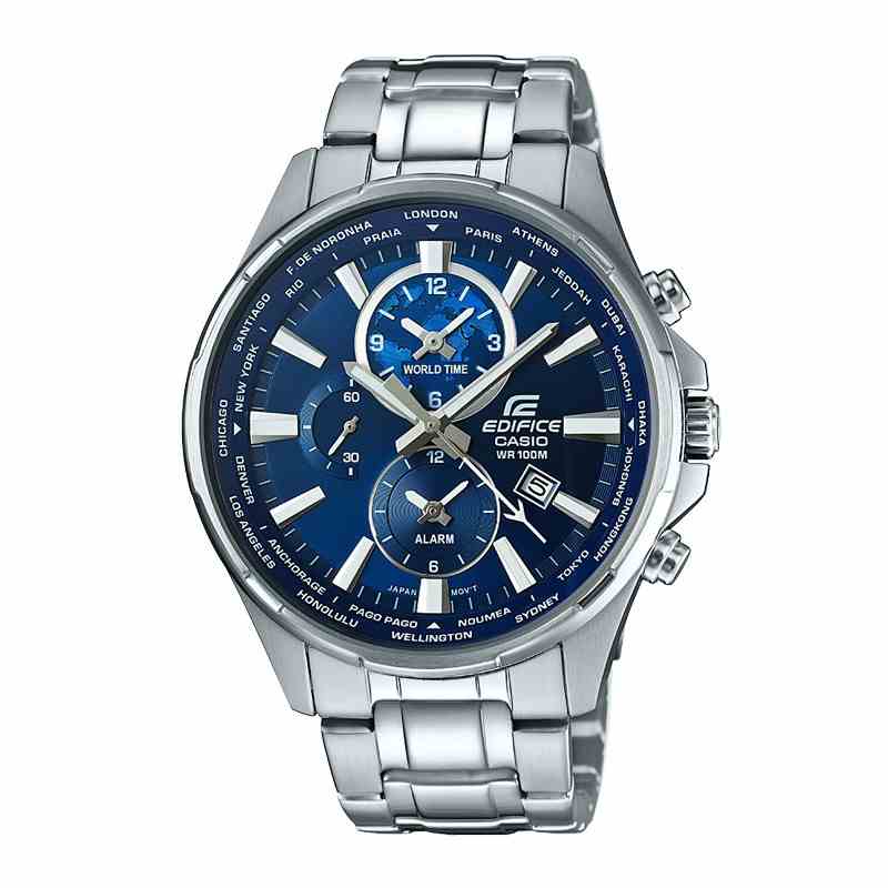 [Mã BMLTA35 giảm đến 35K đơn 99K] Đồng hồ nam cao cấp Casio Edifice chính hãng EFR-304, dây kim loại.