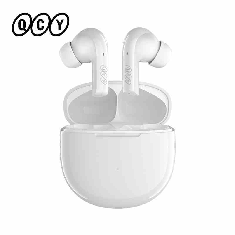 Tai nghe không dây QCY T18 Bluetooth V5.2 QCC3050 aptX Voice 32kHz 4 Mic CVC HD kết nối với 2 thiết bị chuyên dụng