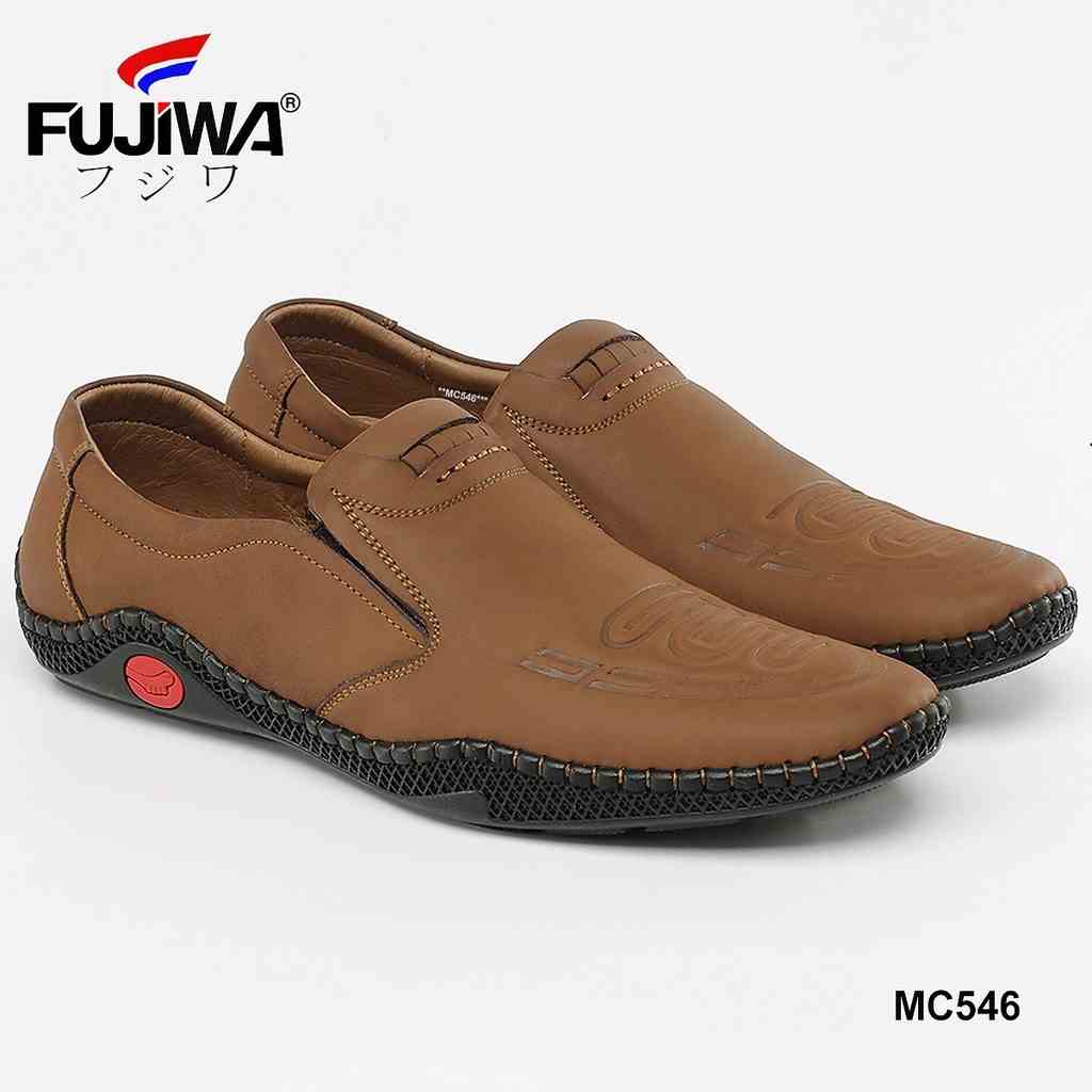 Giày Lười Nam Da Bò FUJIWA - MC546. Da Dập Vân Hoạ Tiết. Được Đóng Thủ Công (Handmade). Có Size:  38, 39, 40, 41, 42, 43