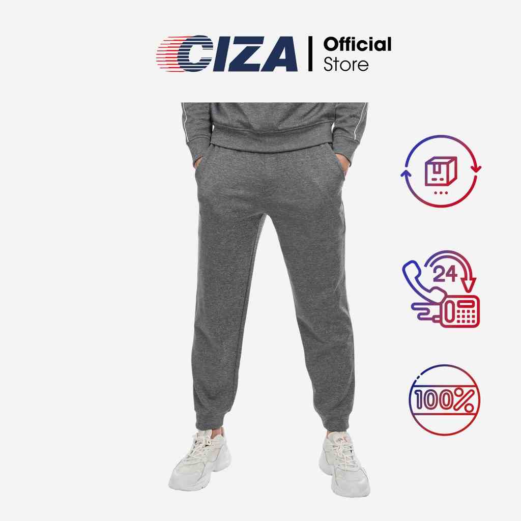 Quần nỉ nam jogger CIZA thể thao giữ nhiệt mùa đông phong cách trẻ trung size S M L XL QGDR07