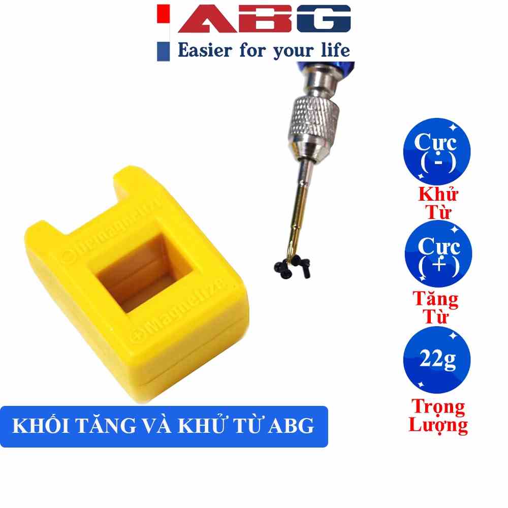 Khối Tăng Và Khử Từ Tua Vít ABG Thiết Bị Chuyên Dụng Trong Sửa Chữa Máy Tính, Điện Thoại Và Laptop