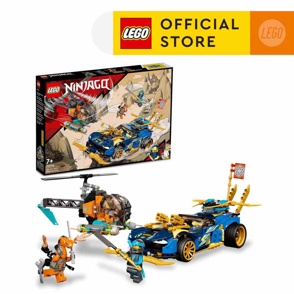 [Mã LIFEMC06CBAU giảm 50k đơn 350k] LEGO Ninjago 71776 Xe Đua Tốc Độ Của Jay & Nya (536 chi tiết)