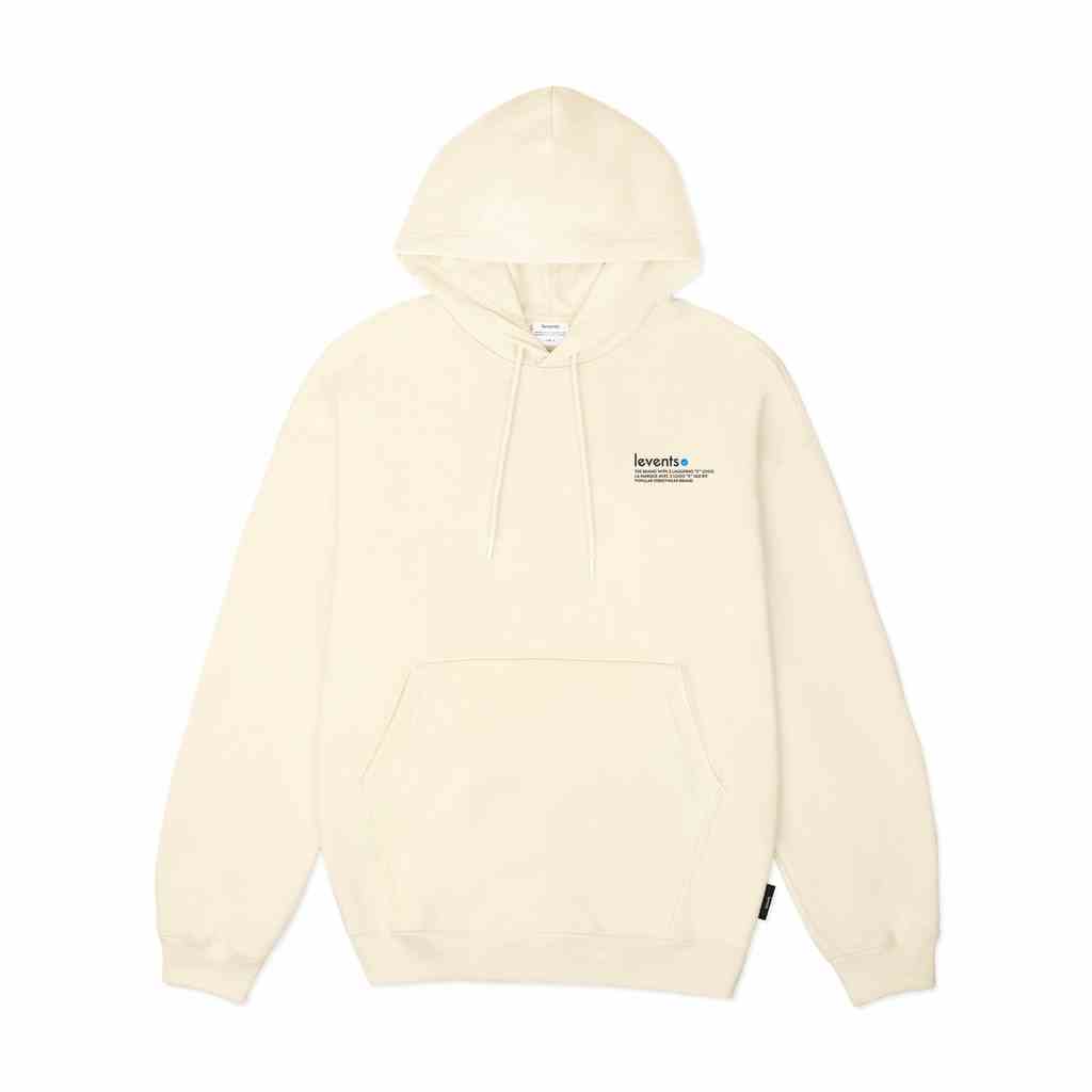 Áo Hoodie Levents Popular Logo 2.0/ Cream