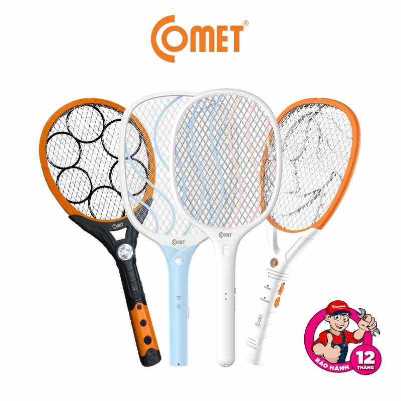 Vợt Muỗi Comet Tuổi Thọ Cao, Lỗi 1 Đổi 1 Trong 6 Tháng