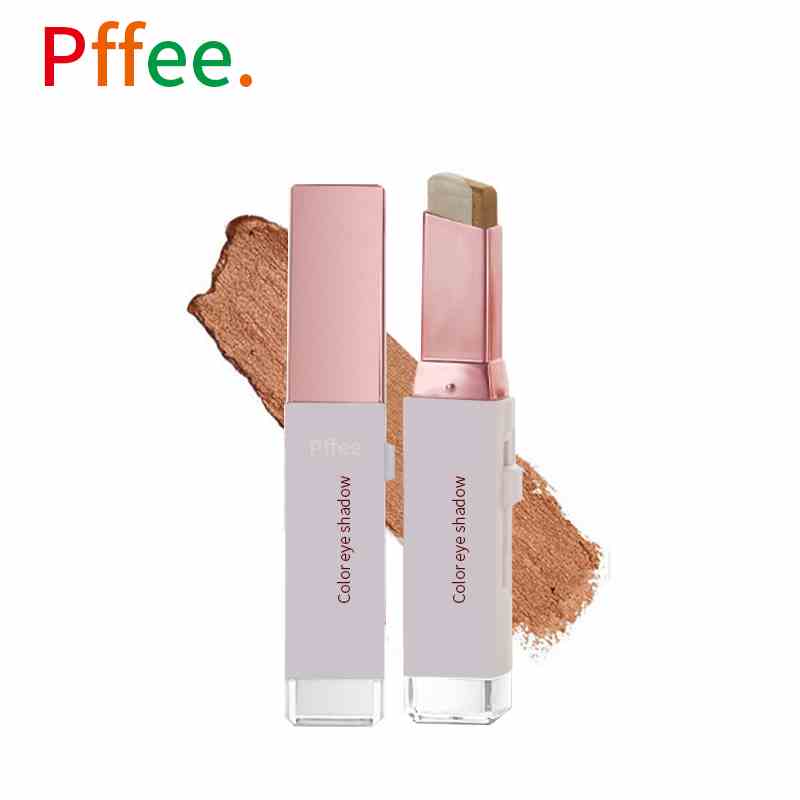 3.8g Phấn mắt dạng thỏi PFFEE 2 trong 1 màu gradient chống nước lâu trôi tiện dụng