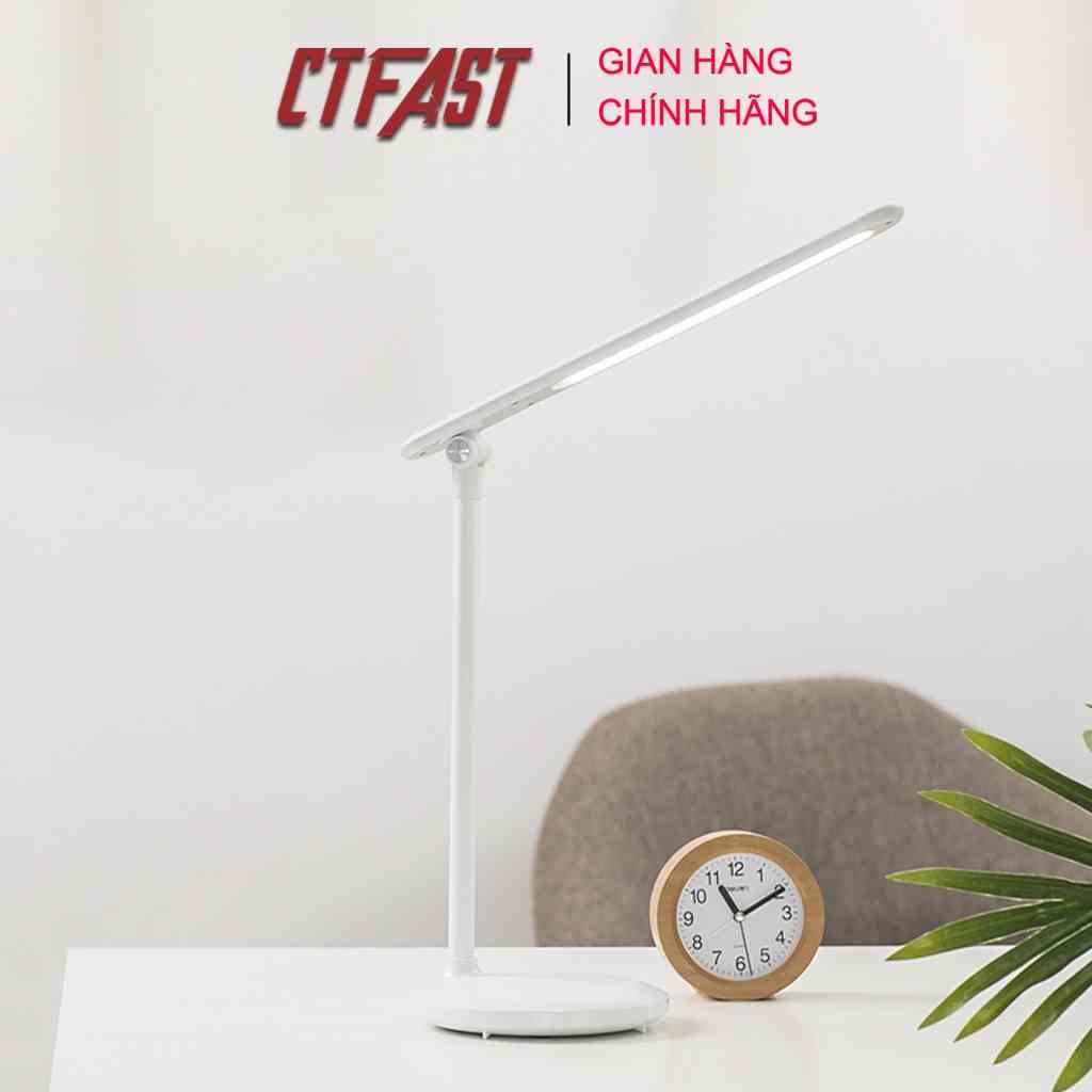 Đèn Bàn Học Để Bàn LED CTFAST: Thông Minh, Chống Cận Thị, Cảm Ứng Điều Khiển, Thiết Kế Xoay 180 Độ Chiếu Sáng Đa Hướng