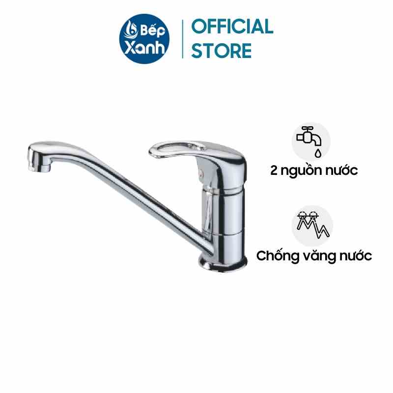 Vòi rửa chén Malloca K120N - Hàng Chính Hãng, Bảo hành 3 năm