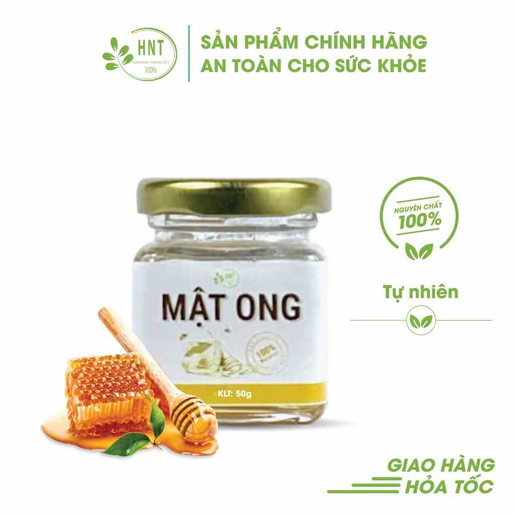 Mật ong nguyên chất hoa nhãn tự nhiên HNT NATURAL PRODUCT MO50G