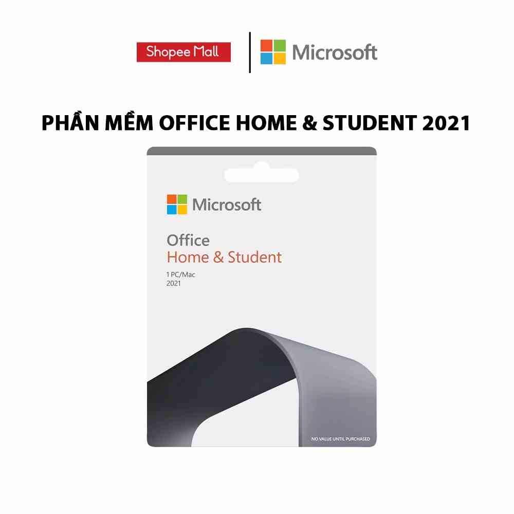 [Mã ELCL7 giảm 7% đơn 300K] Phần mềm Microsoft Office Home & Student 2021 Chuyển được máy tính khác