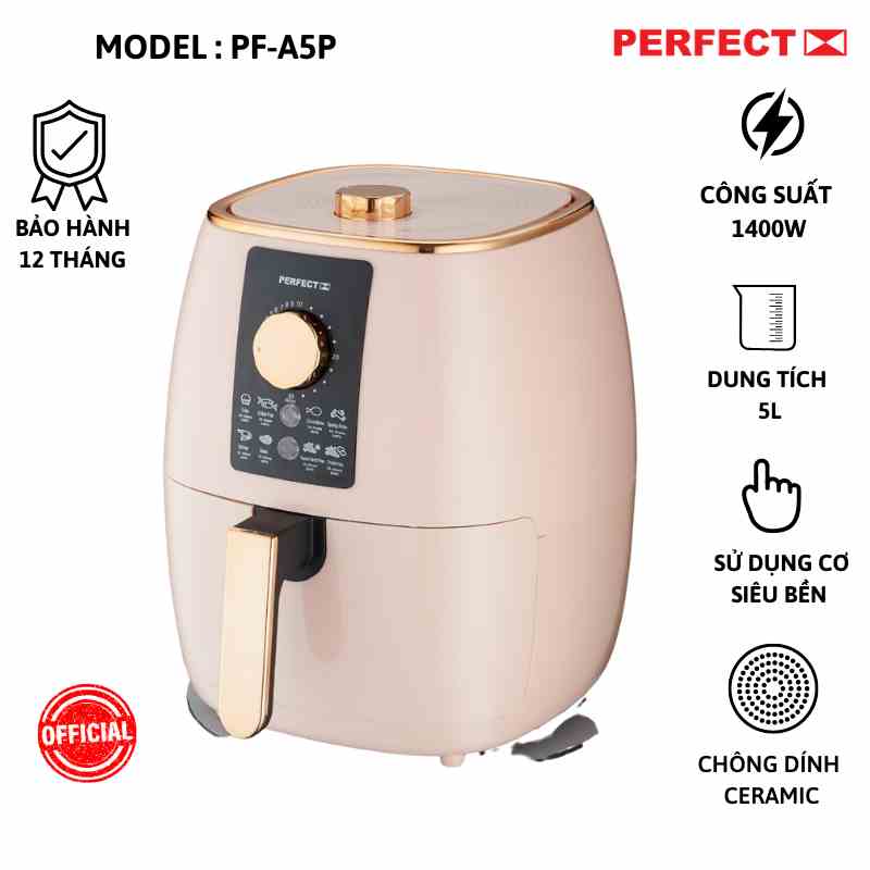 Nồi Chiên Không Dầu Perfect PF-A5P 5L