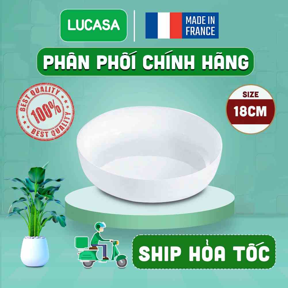 [Mã BMLTB35 giảm đến 35K đơn 99K] Khay Nướng Thủy Tinh Luminarc Diwali Service 18cm - L2945 | Phân Phối Chính Hãng