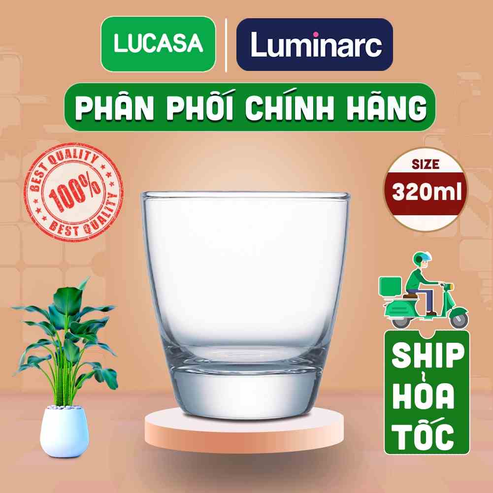 [Mã BMLTA35 giảm đến 35K đơn 99K] Ly Thấp Thủy Tinh Luminarc Effulgence 320ml | Phân Phối Chính Hãng