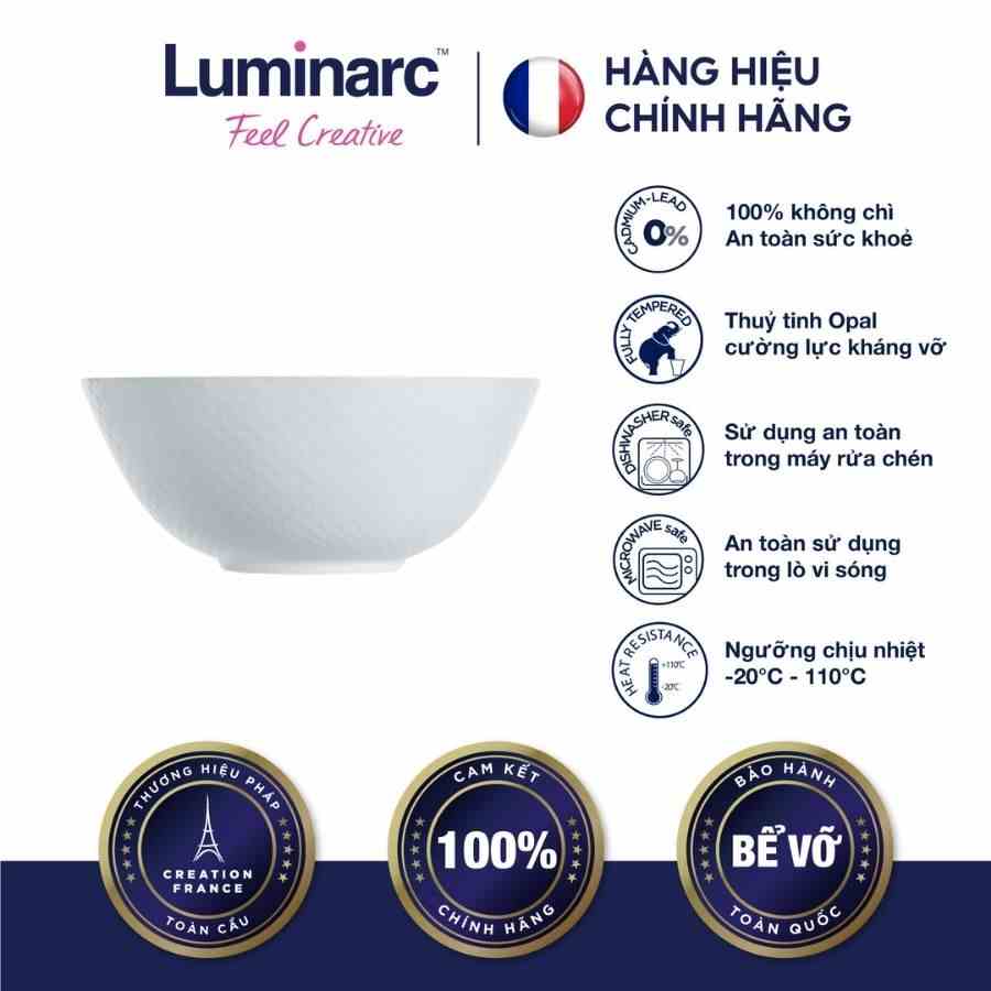 [Mã BMLTA35 giảm đến 35K đơn 99K] Bộ 6 Chén Thuỷ Tinh Luminarc Diwali Precious 12cm LUDIQ1653