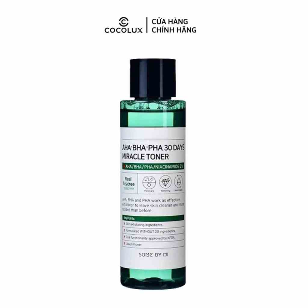 Nước hoa hồng Some By Mi AHA-BHA-PHA 30 Days Miracle Toner 150ml