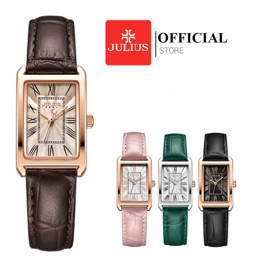 Julius Official | Đồng hồ nữ Julius JA-1338 dây da