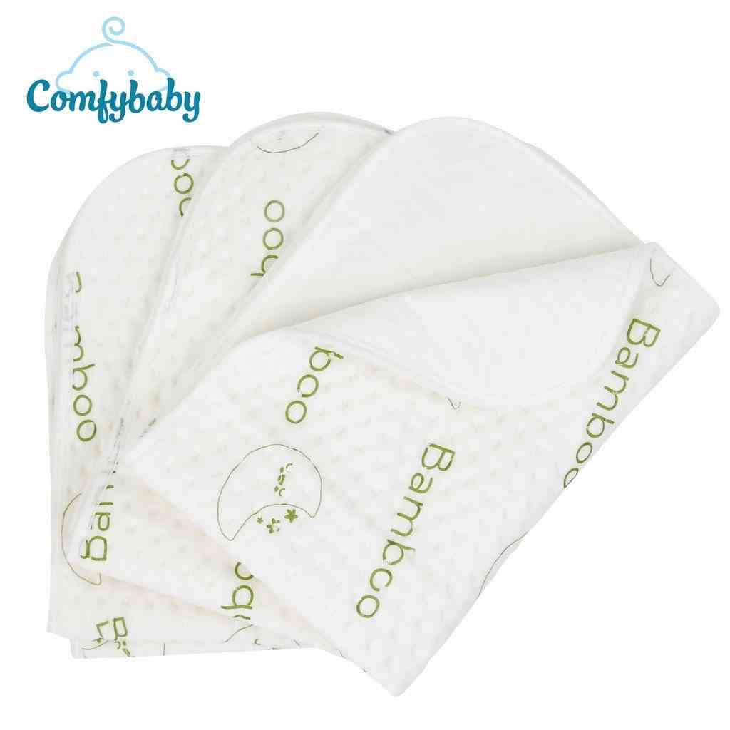 Tấm lót chống thấm thay tã 4 lớp Organic Comfybaby 100% cotton hữu cơ cao cấp kháng khuẩn thoáng khí