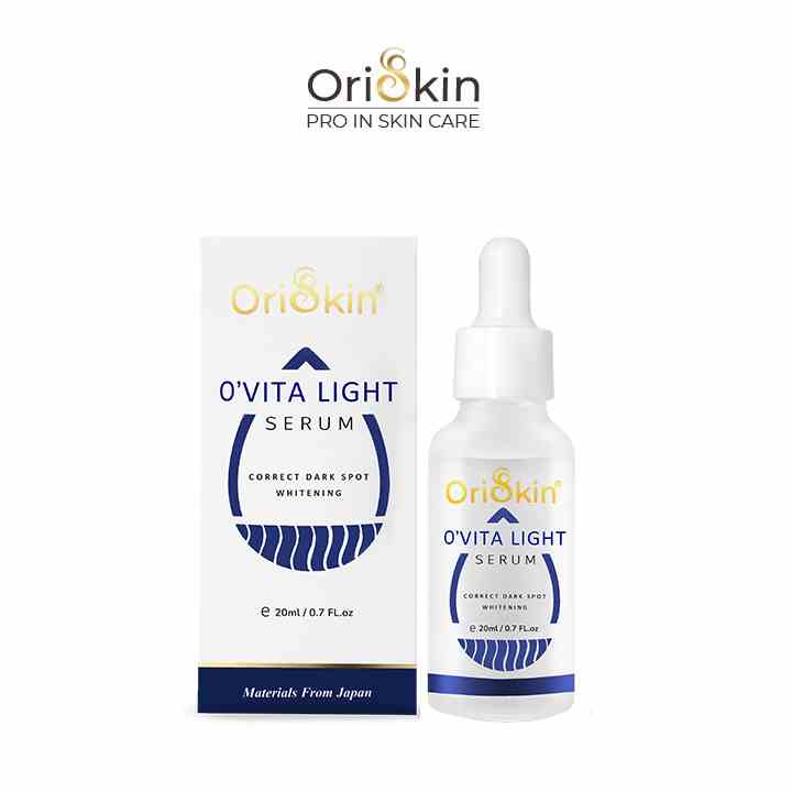 Serum Mờ Thâm Trắng Da Kiềm Dầu Se Khít Lỗ Chân Lông Oriskin O’vita Light Serum 30ml