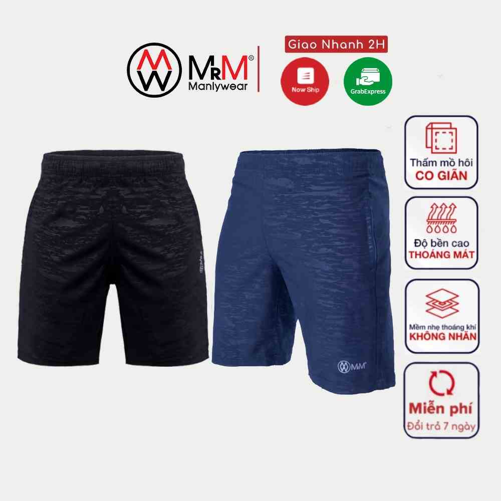 Combo 2 quần đùi short gió nam họa tiết Rằn Ri kiểu dáng Sport Mrm Manlywear