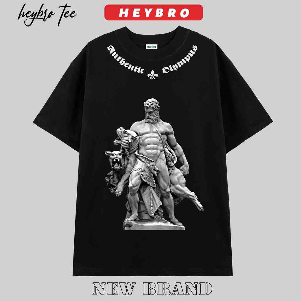 [Mã BMLTB35 giảm đến 35K đơn 99K] Áo thun nam nữ unisex tay lỡ form rộng Local Brand HEYBRO / HADES