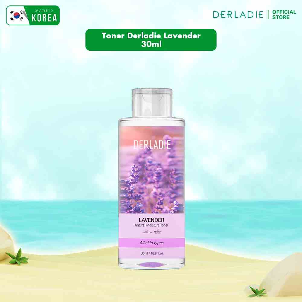 Toner Dành Cho Da Dầu Mụn Derladie Lavender Natural Moisture 30ml