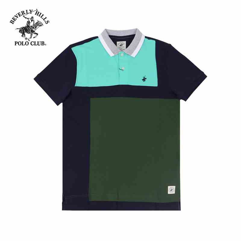 [Mã BMLTB35 giảm đến 35K đơn 99K] Beverly Hills Polo Club - Áo polo Ngắn tay Nam Slimfit Navy NV- BHPC PMSSS20TL089