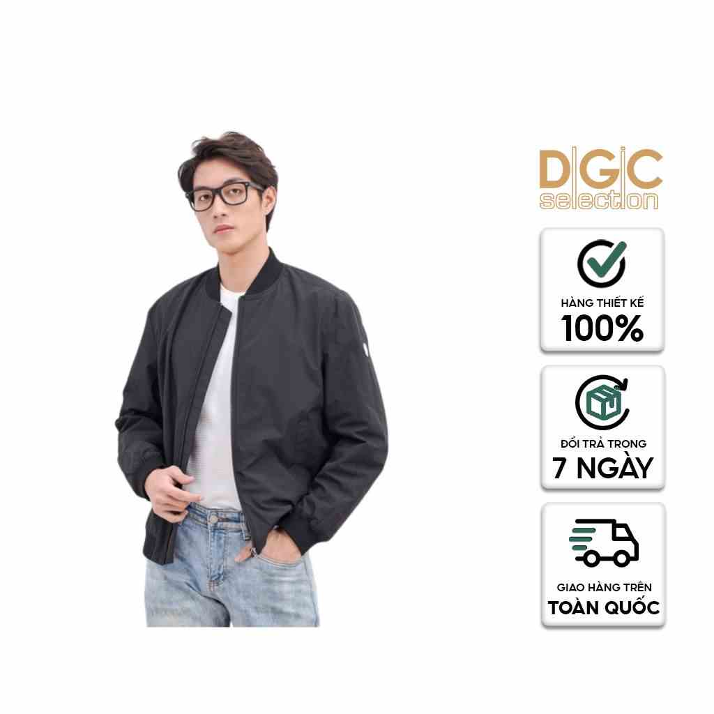 Áo khoác bomber Nam 2 lớp cao cấp DGCs vải polyester dày dặn bền đẹp, chống nước cản gió giữ ấm cơ thể WAJK2042M-S