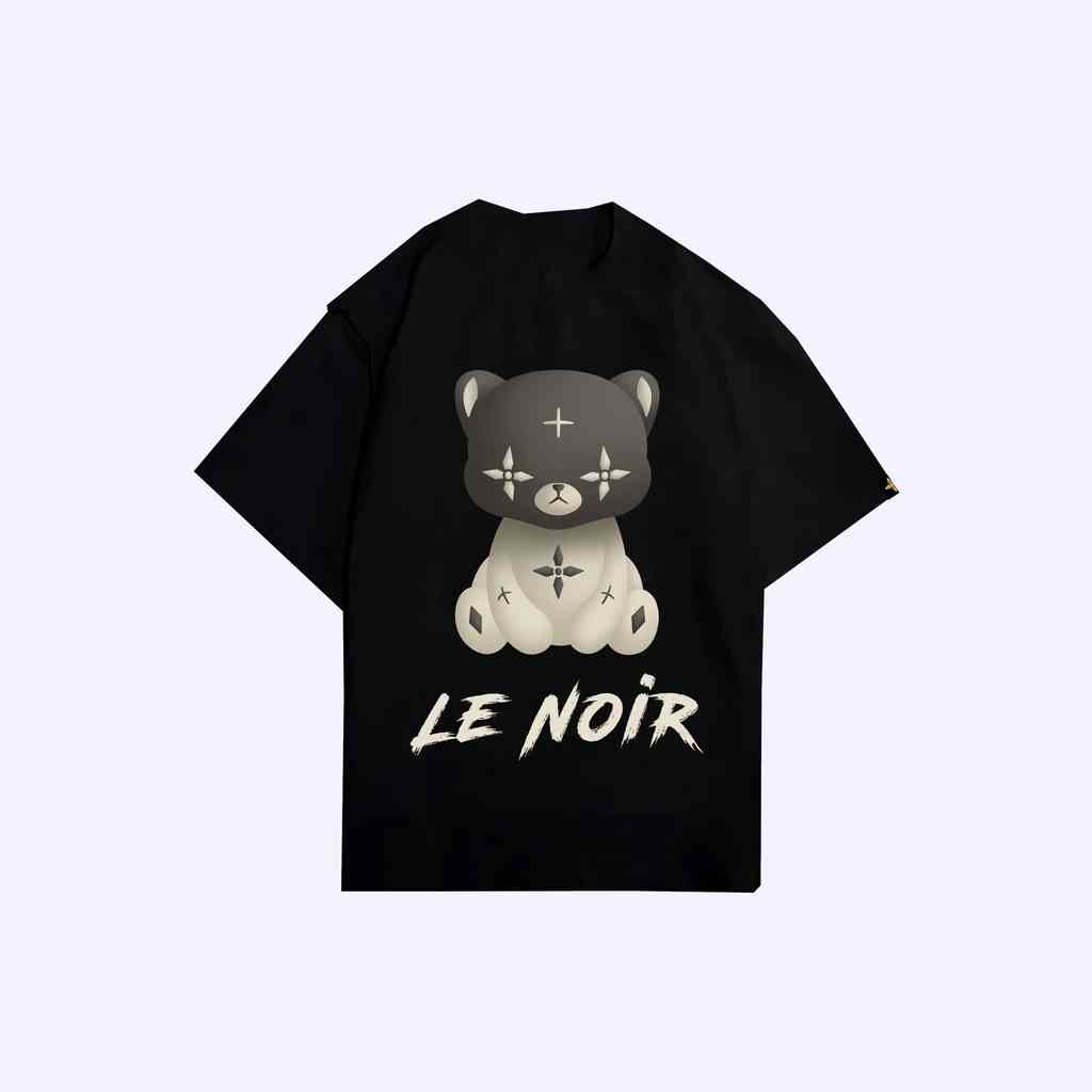 [Mã BMLTB200 giảm đến 100K đơn 499K] Áo thun Lesavril de Vetements Le Noir Ours Black