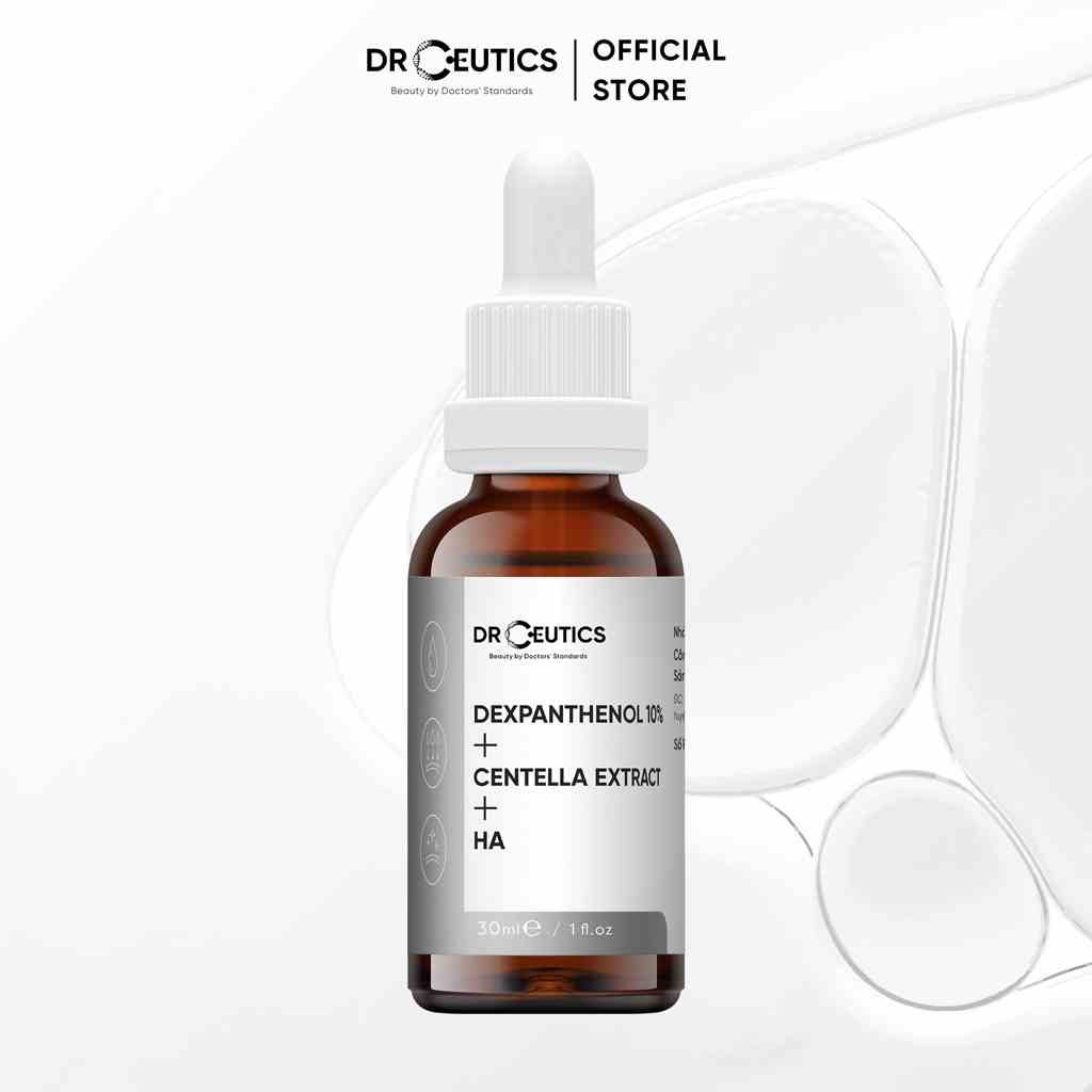 DRCEUTICS Serum B5 DrCeutics Cấp Ẩm Và Phục Hồi Da Dexpanthenol 10% + Centella Extract + HA (30g)