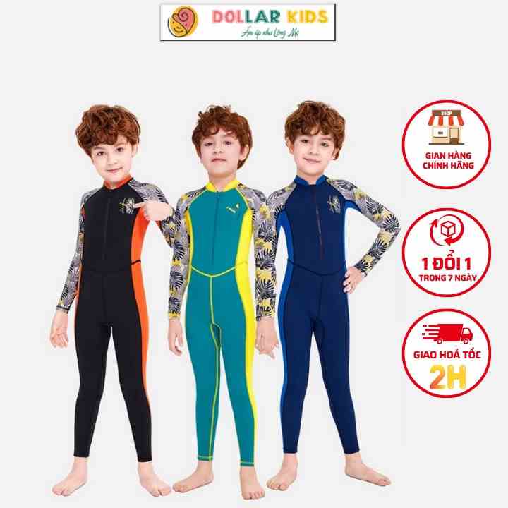 Đồ Bơi Bé Trai Liền Thân Dollarkids Từ 10kg Đến Size Đại