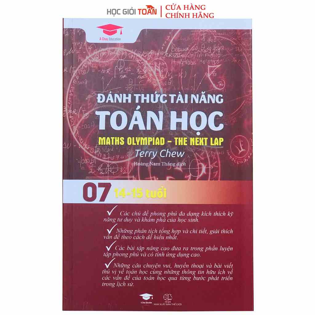 [Mã BMLTB35 giảm đến 35K đơn 99K] Sách: Đánh Thức Tài Năng Toán Học 7 - Toán lớp 8 và lớp 9 - Toán singapore