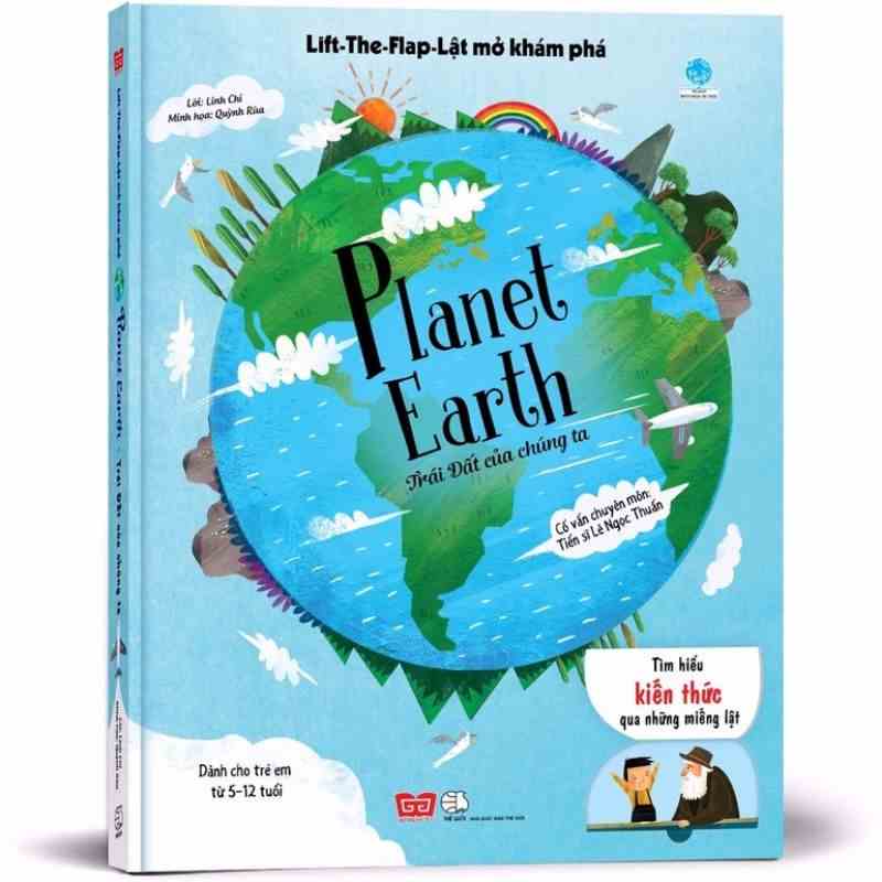 Sách - Lift the Flap - Lật mở khám phá Trái Đất của chúng ta (Planet Earth)