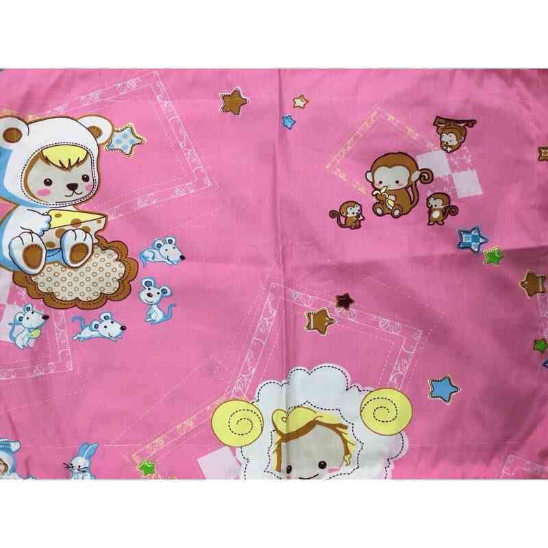 [Mã BMLTB35 giảm đến 35K đơn 99K] Áo gối nằm cho bé Hometex có bèo cotton hoa size 30x40cm