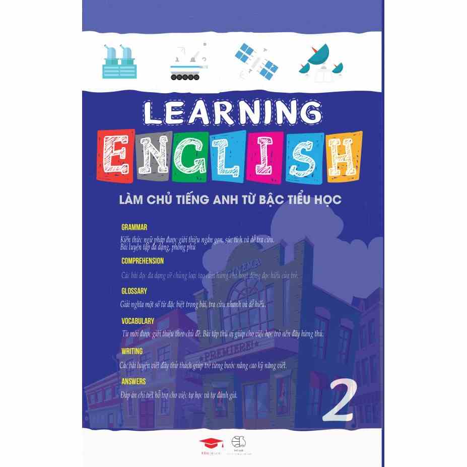 [Mã BMLTB35 giảm đến 35K đơn 99K] Sách - Learning English 2 - Làm Chủ Tiếng Anh Từ Bậc Tiểu Học, Học giỏi toán