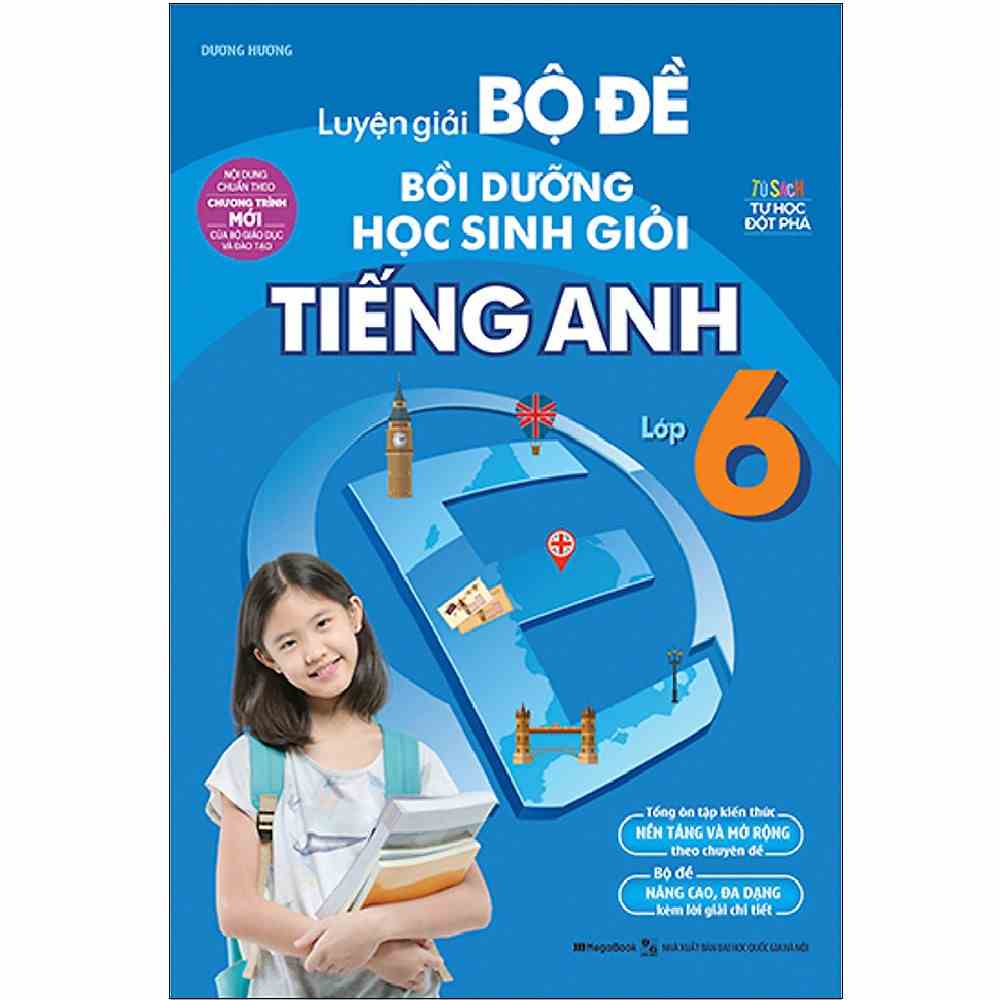 [Mã BMTTC60K giảm đến 60K đơn 50K] Sách Megabook - Luyện Giải Bộ Đề Bồi Dưỡng Học Sinh Giỏi Tiếng Anh Lớp 6