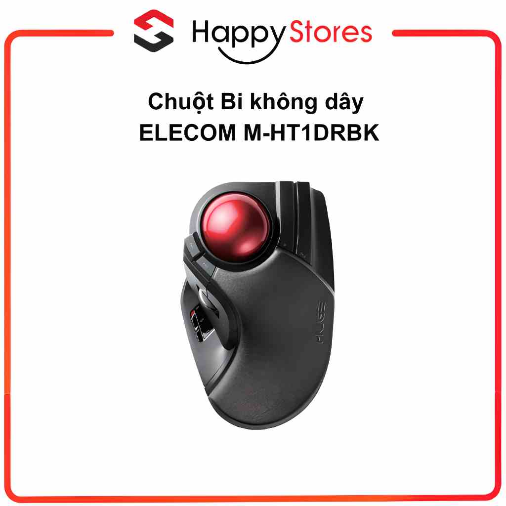 Chuột Bi Không Dây Elecom M-HT1DRBK Chính Hãng