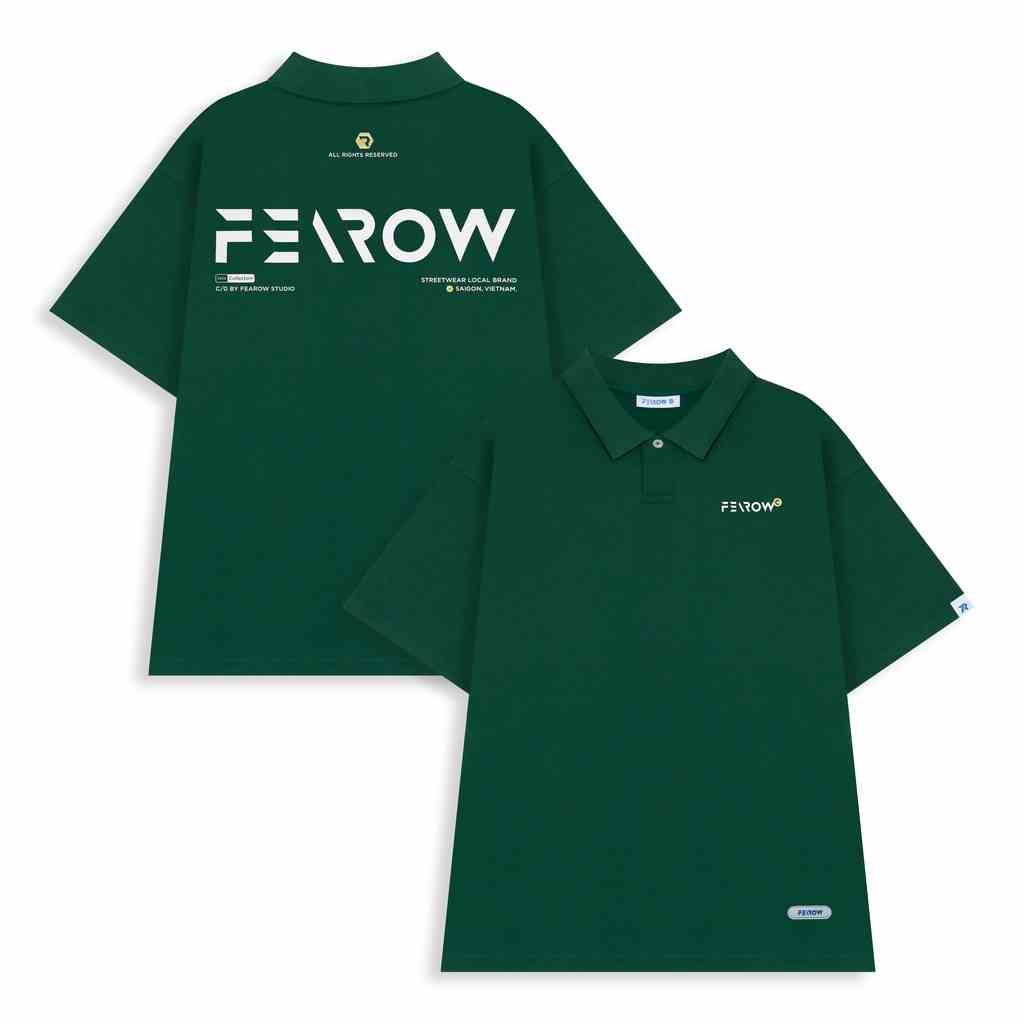 [Mã BMLTB200 giảm đến 100K đơn 499K] Áo polo nam nữ local brand unisex Fearow Signature _GAOHOUSE PL02