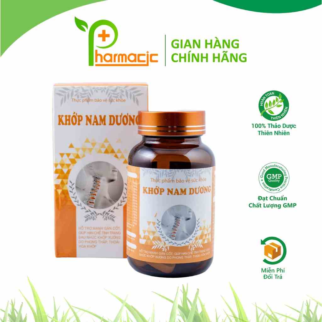 Khớp NAM DƯƠNG, KHANG THỌ GOLD Chính Hãng, 30 Viên Nén - Giải Pháp Cho Người Bệnh Xương Khớp