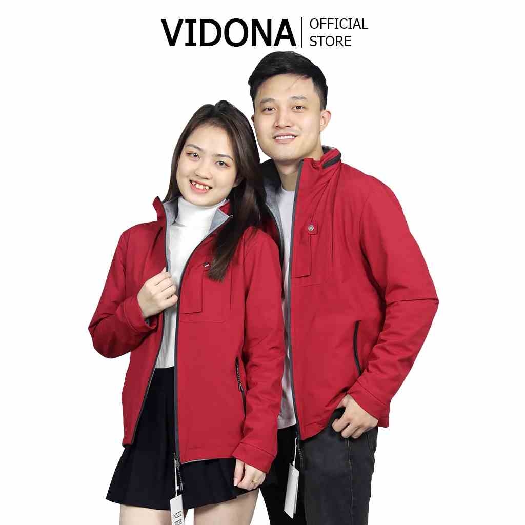 [Mã BMLTA35 giảm đến 35K đơn 99K] Áo khoác lót nỉ, mặc 2 mặt, chống nước - Vidona Luxy. Lengend