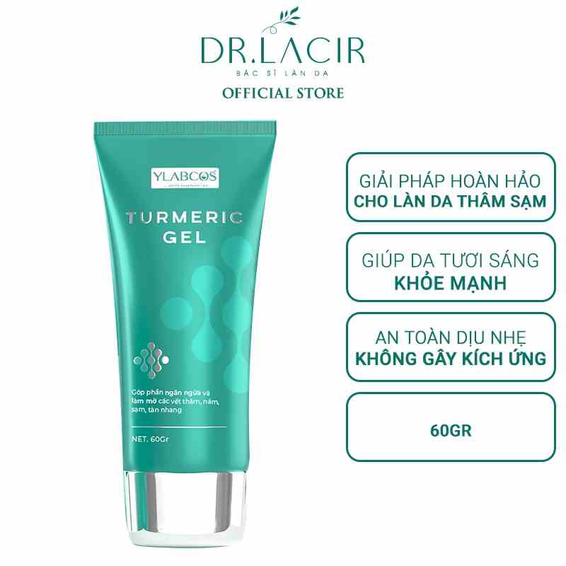 [Mã BMLTB200 giảm đến 100K đơn 499K] Gel Mờ Thâm Turmeric gel Dr Lacir Giảm Các Vết Thâm Do Mụn DR109