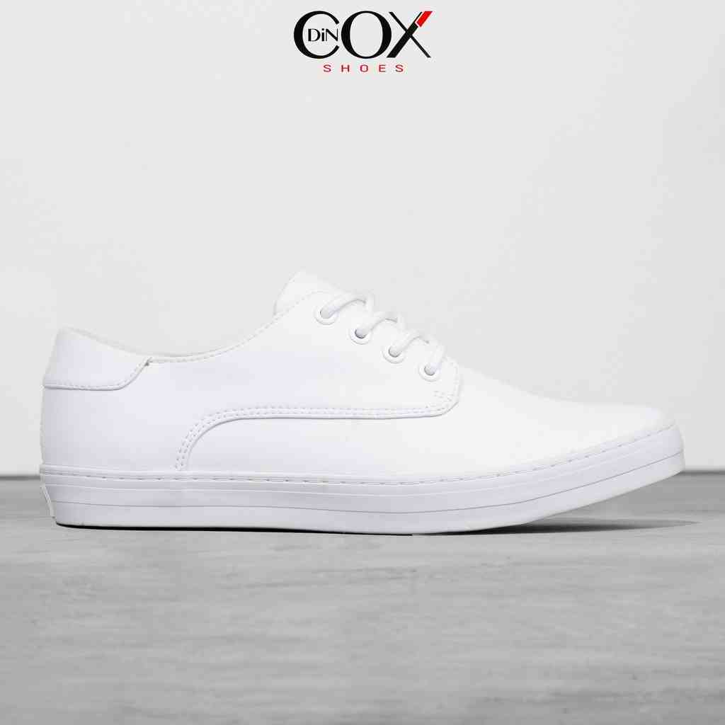 Giày Sneaker Da Nam DINCOX E11 Sang Trọng Lịch Thiệp White