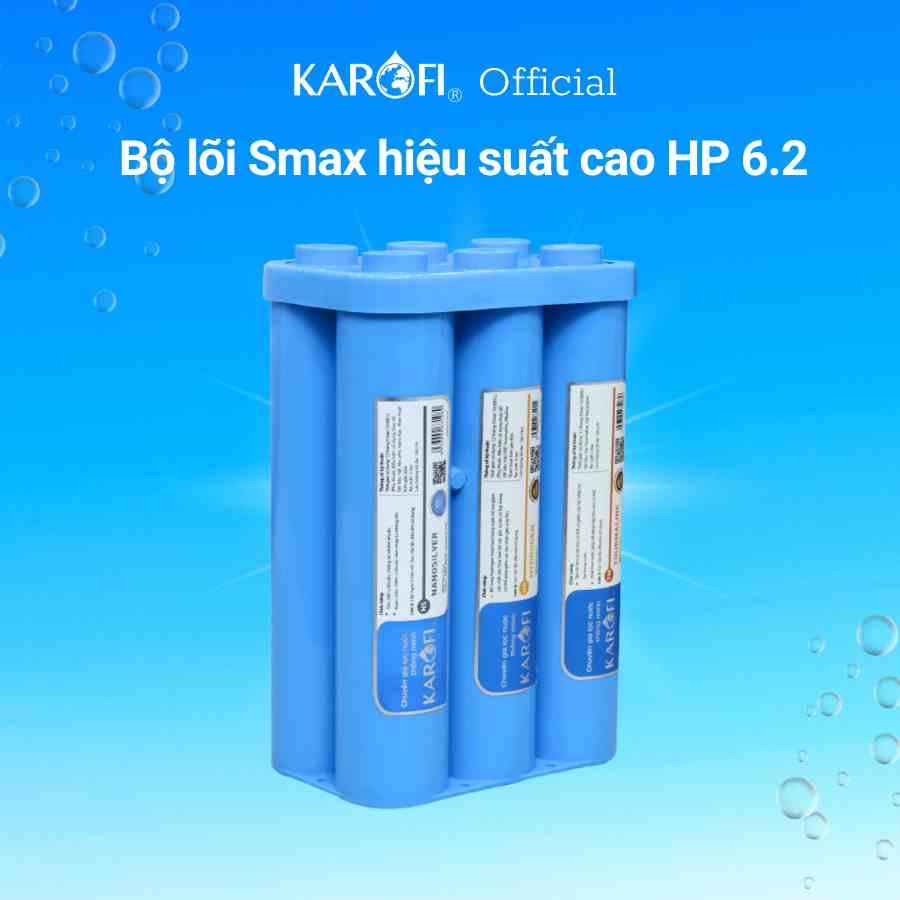 Cụm 6 lõi lọc chức năng Smax hiệu suất cao HP 6.2 Karofi