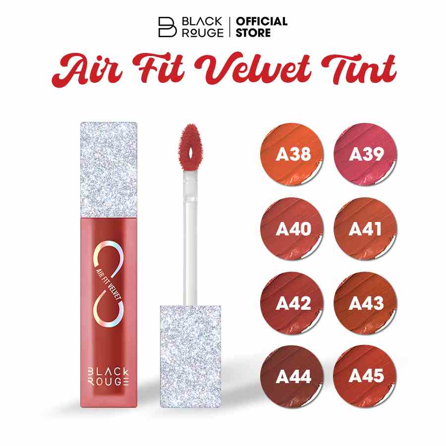 Son Kem Black Rouge Air Fit Velvet Tint Ver 8 36,7g