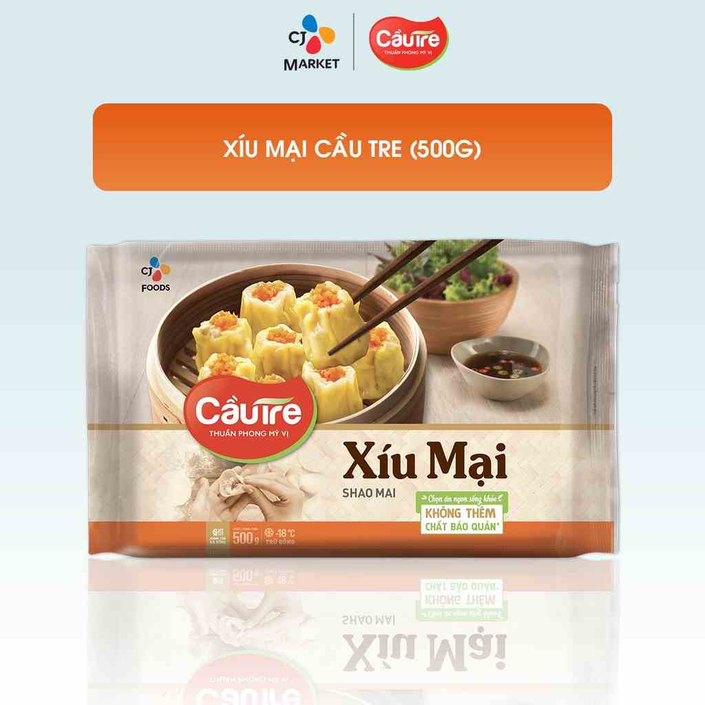 [Mã BMLTA35 giảm đến 35K đơn 99K] [HCM] Xíu mại Cầu Tre - Viên Xíu mại nhân Thịt 500g