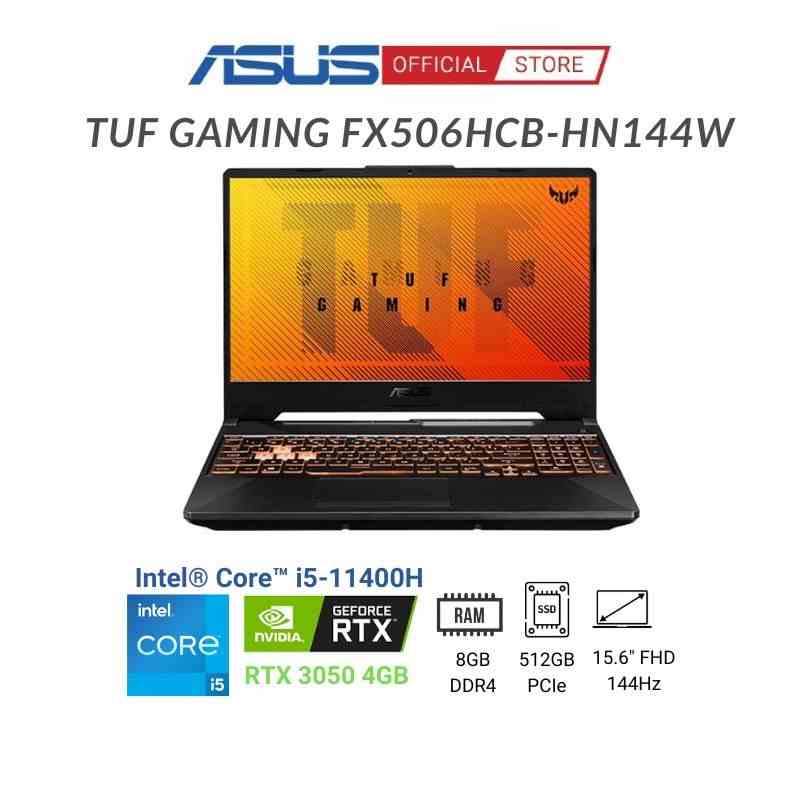 Laptop ASUS TUF Gaming F15 FX506HC-HN144W (Core™ i5-11400H + GTX 3050)