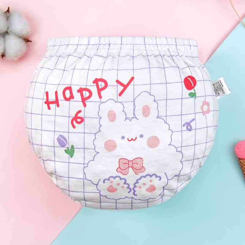 Lucky Big Cat® 【Baby Panties】 Quần lót tam giác Luckybigcat in hoạt hình thời trang Hàn Quốc xinh xắn cho bé