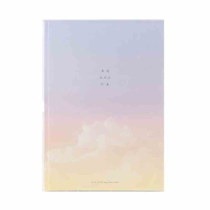 Binder Collect Book ARTBOX Hàn Quốc Đựng Ảnh Kỉ Niệm Bìa Bầu Trời Gradient 20 Trang