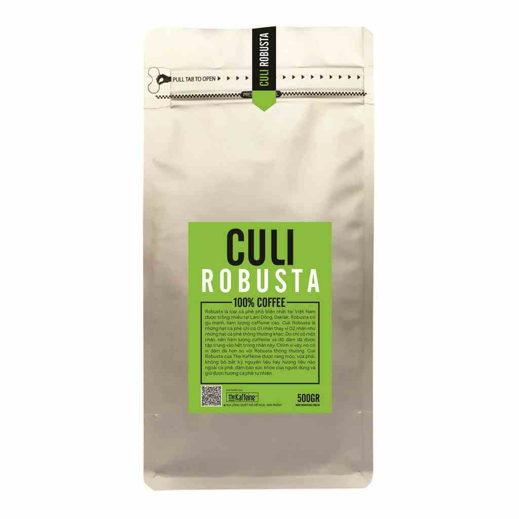 [Mã BMLTA35 giảm đến 35K đơn 99K] Cà phê Culi Robusta 500g The Kaffeine Coffee